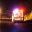 An ambulance at a scene of a car crash